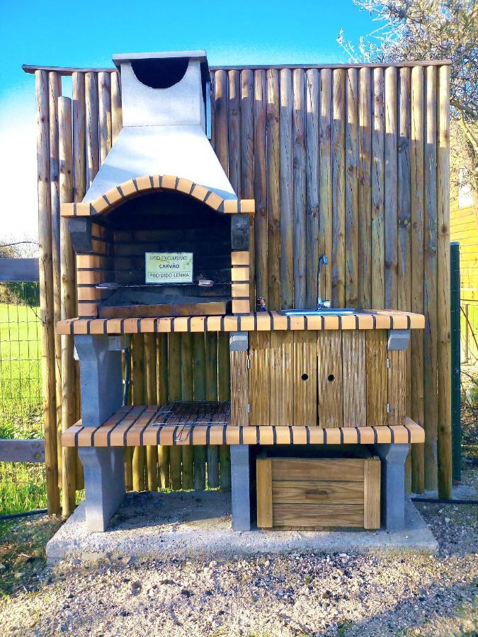 Glamping Turquesa, Feel And Relax In A Wood House Pensionat Corredoura Exteriör bild