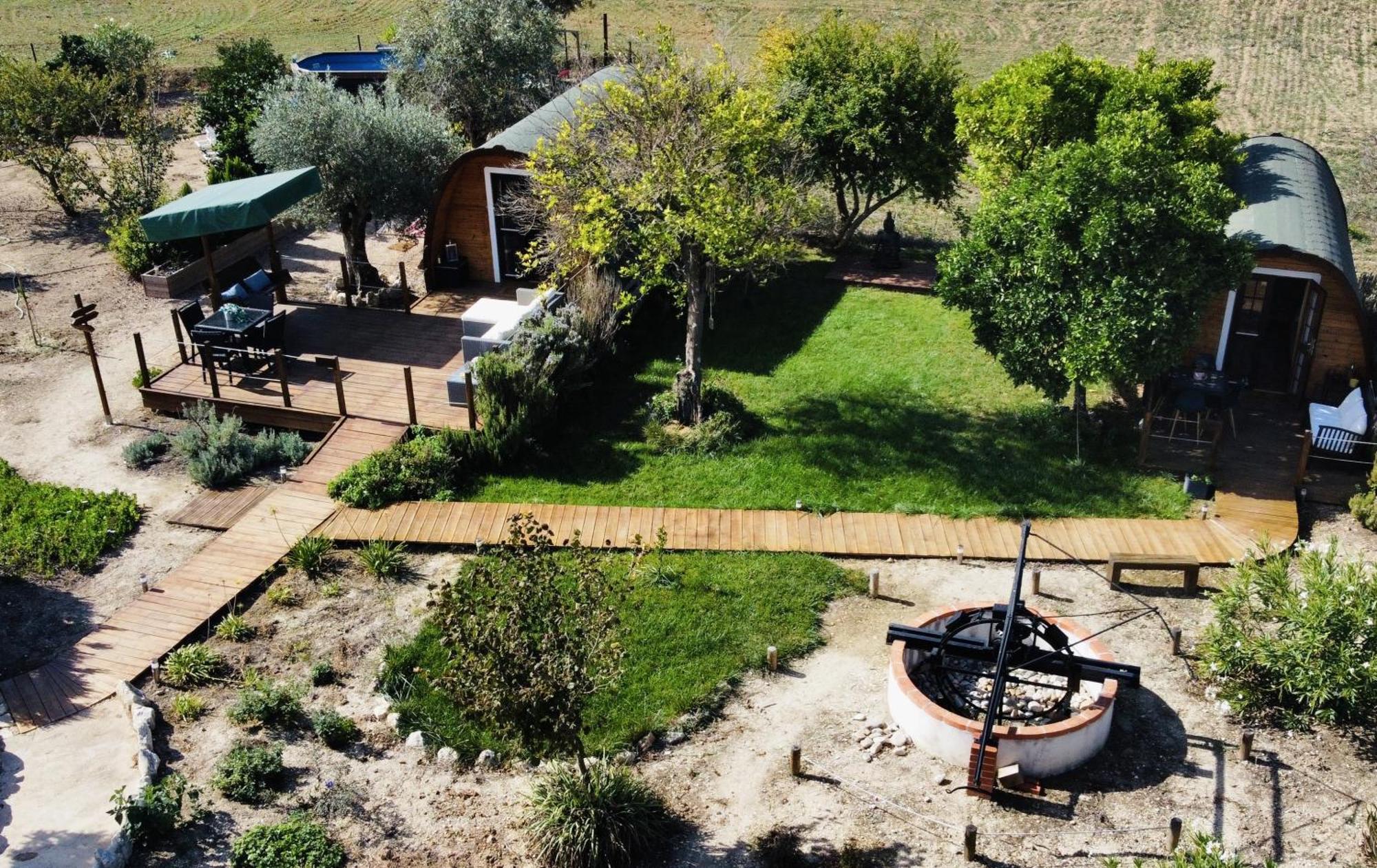 Glamping Turquesa, Feel And Relax In A Wood House Pensionat Corredoura Exteriör bild